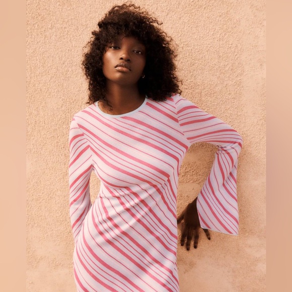 Zara Striped Dress - Picture 2 of 11